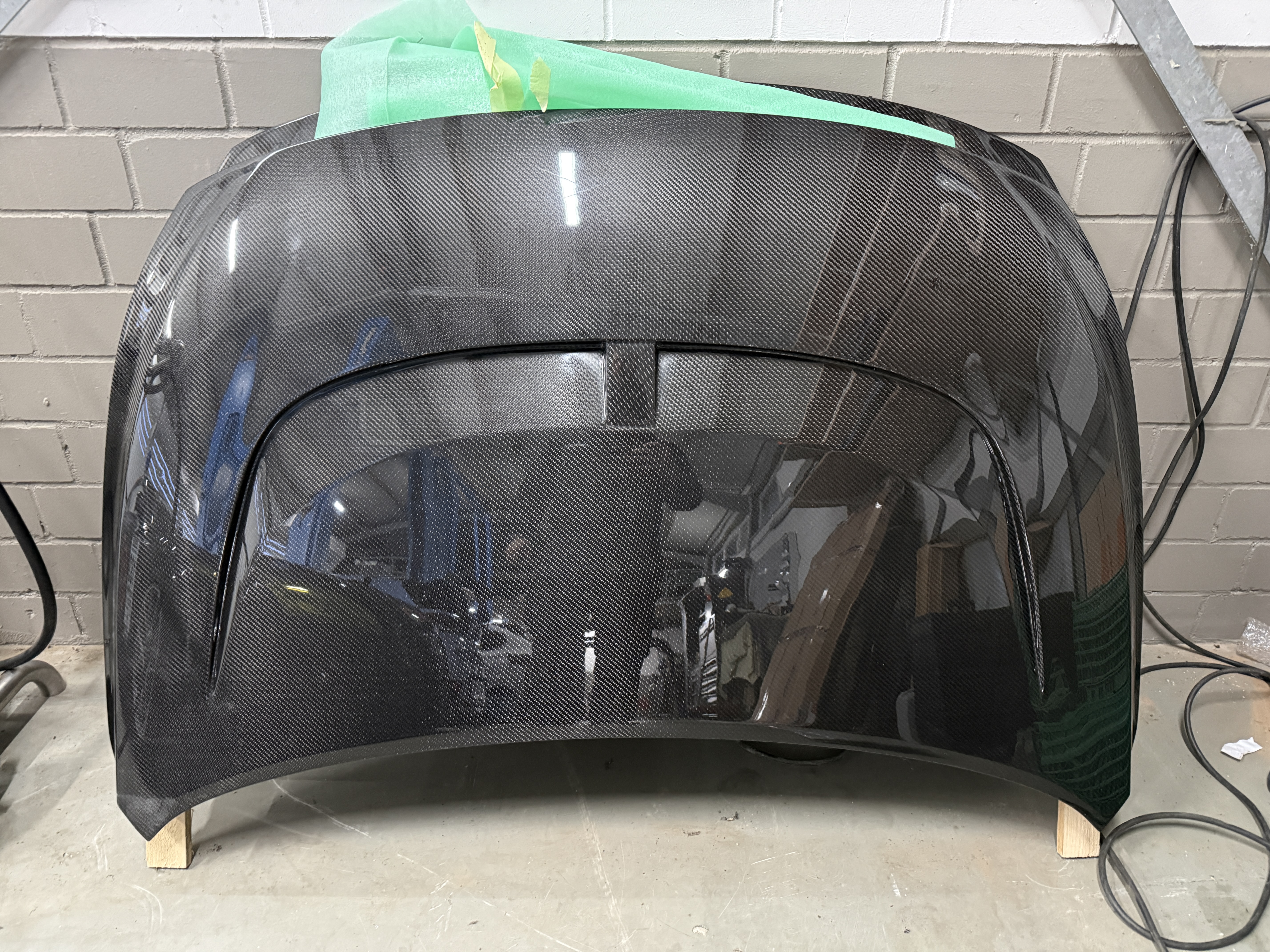 Vollcarbonhaube N - Option Style für Hyundai I30N Komplett Paket (Lack, Montage, Tüv)