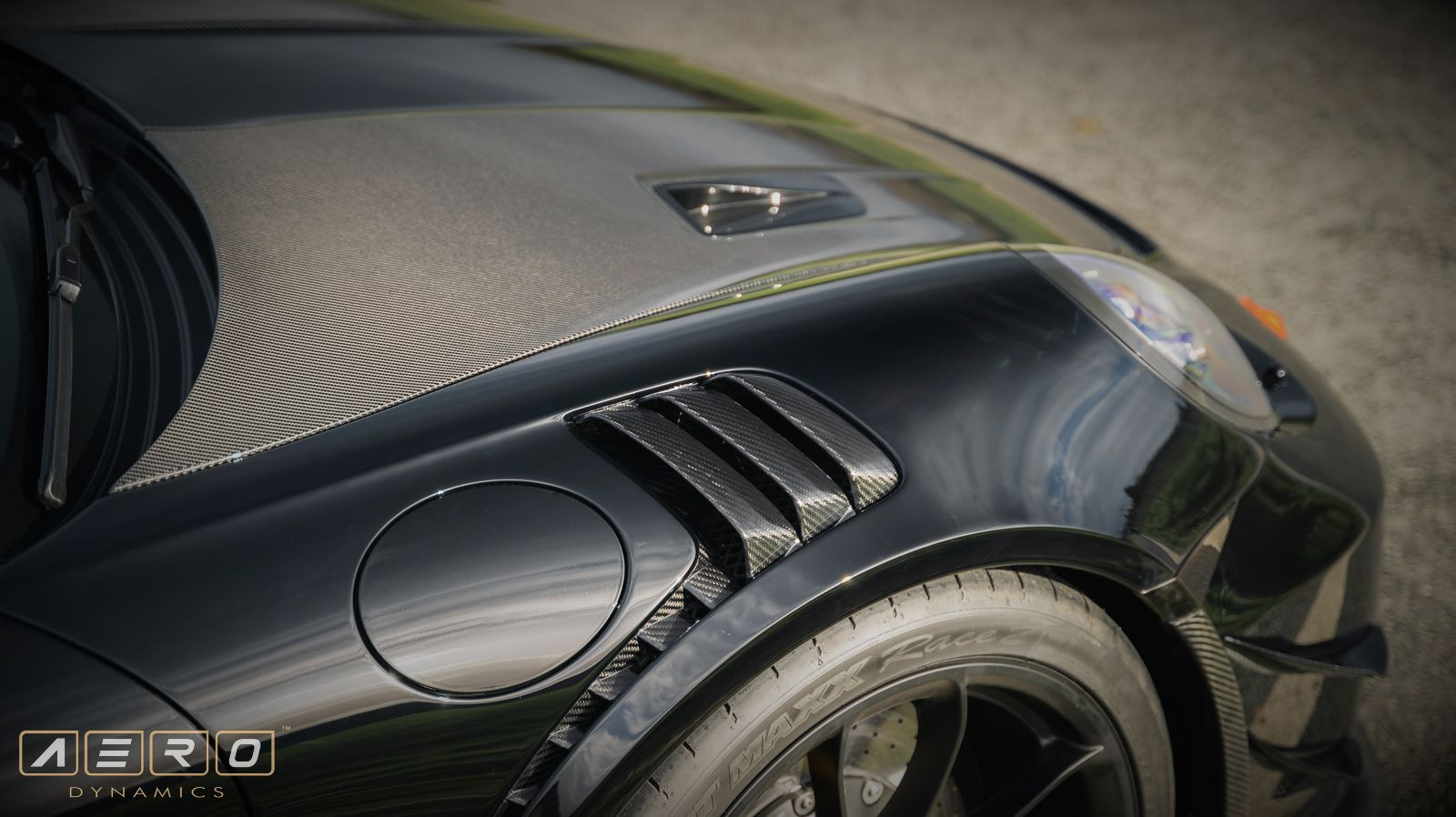 AERO Fronthaube Carbon inkl. NACA für Porsche 911 991