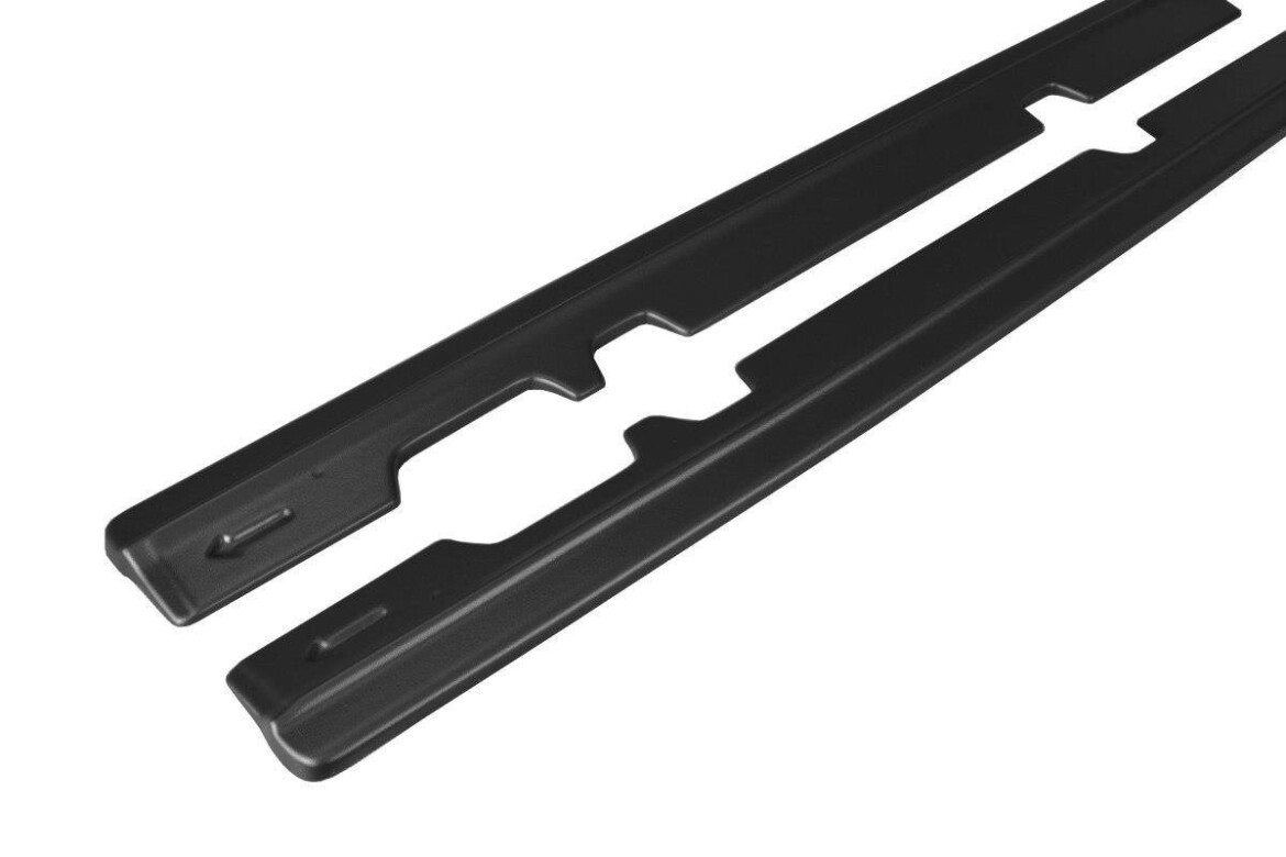 Seitenschweller Ansatz Cup Leisten V.1 für Ford Fiesta Mk8 ST / ST-Line schwarz Hochglanz