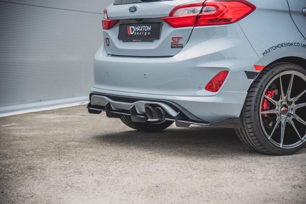 Seitenschweller Flaps für Ford Fiesta Mk8 ST schwarz Hochglanz