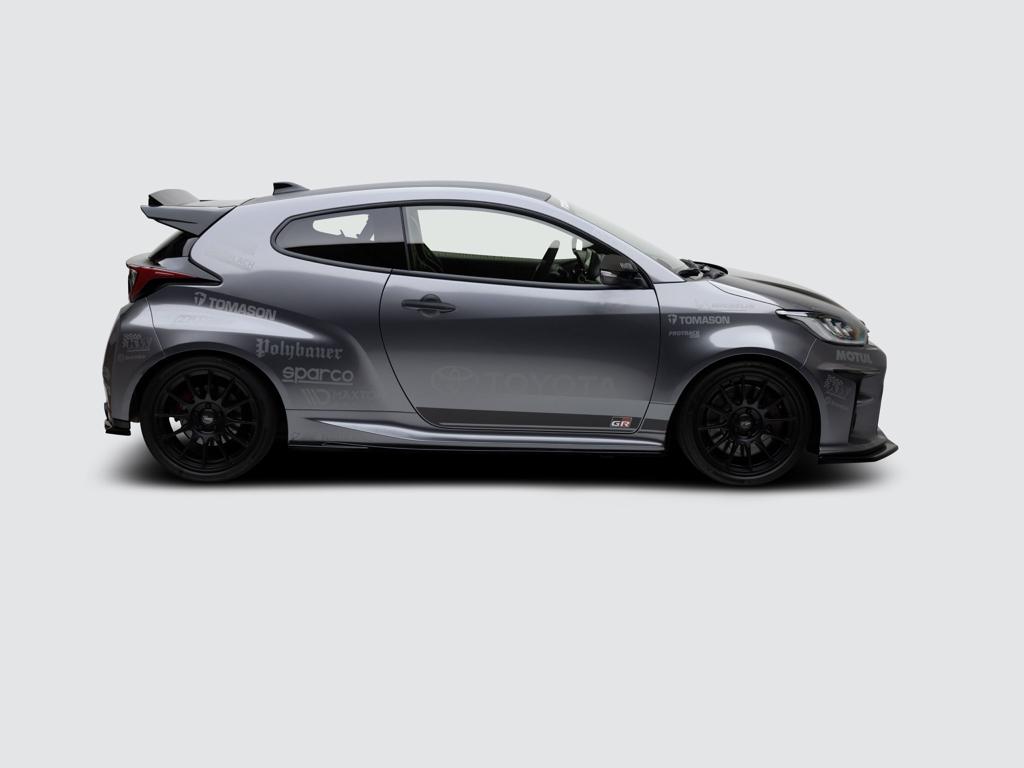 Carbon Heckflügel passend für Toyota GR Yaris mit Teilegutachten