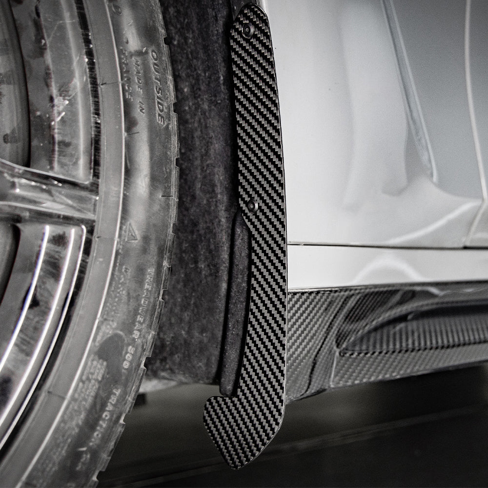 Dry Carbon Radhaus Schmutzfänger für BMW M3 G80 G81 SQ Style