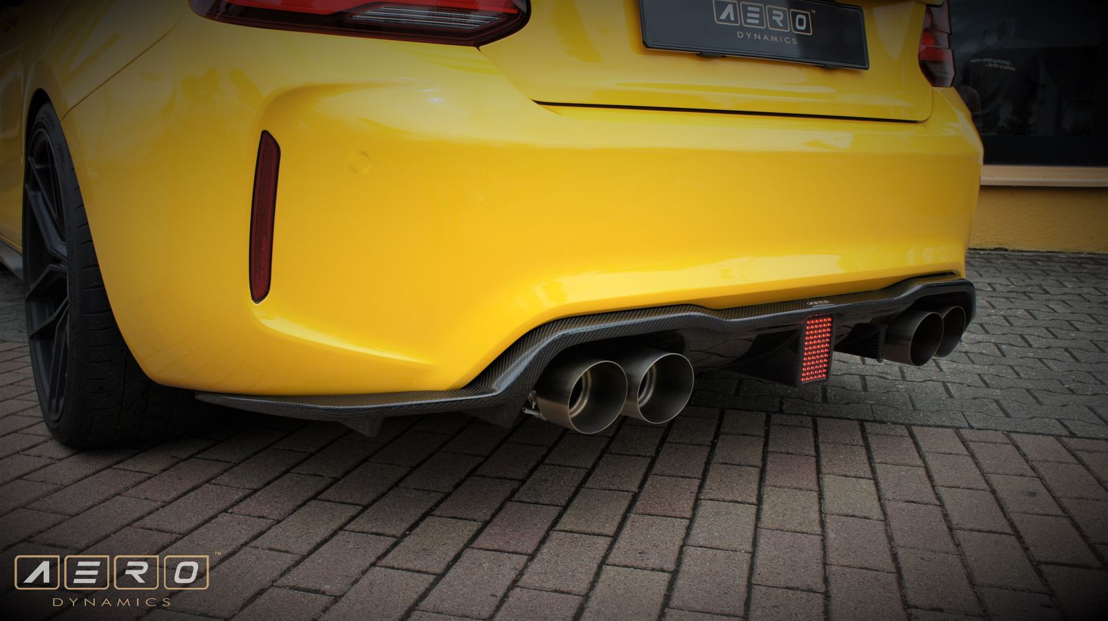 AERO Diffusor LED Carbon für BMW M2 / M2C / M2CS F87