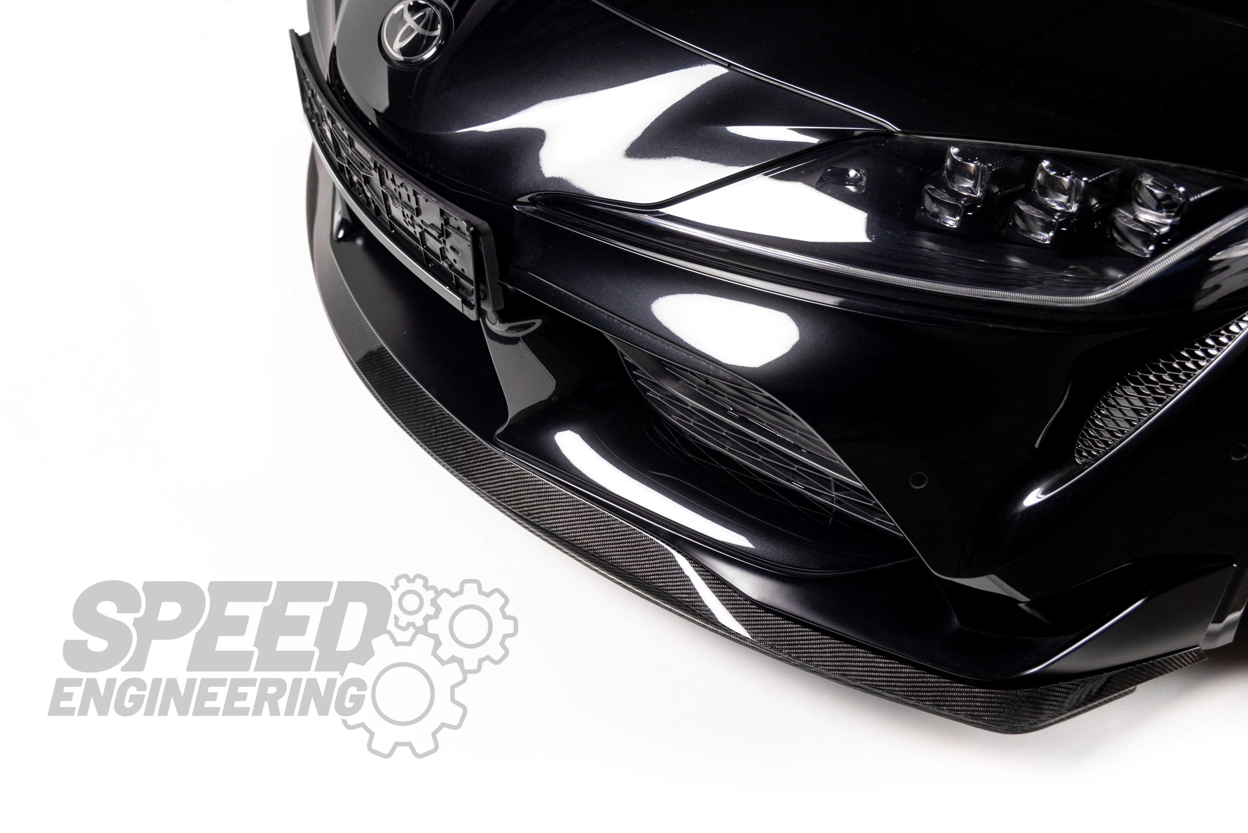 Chassis Mounted Splitter passend für Toyota Supra MK5 mit Teilegutachten