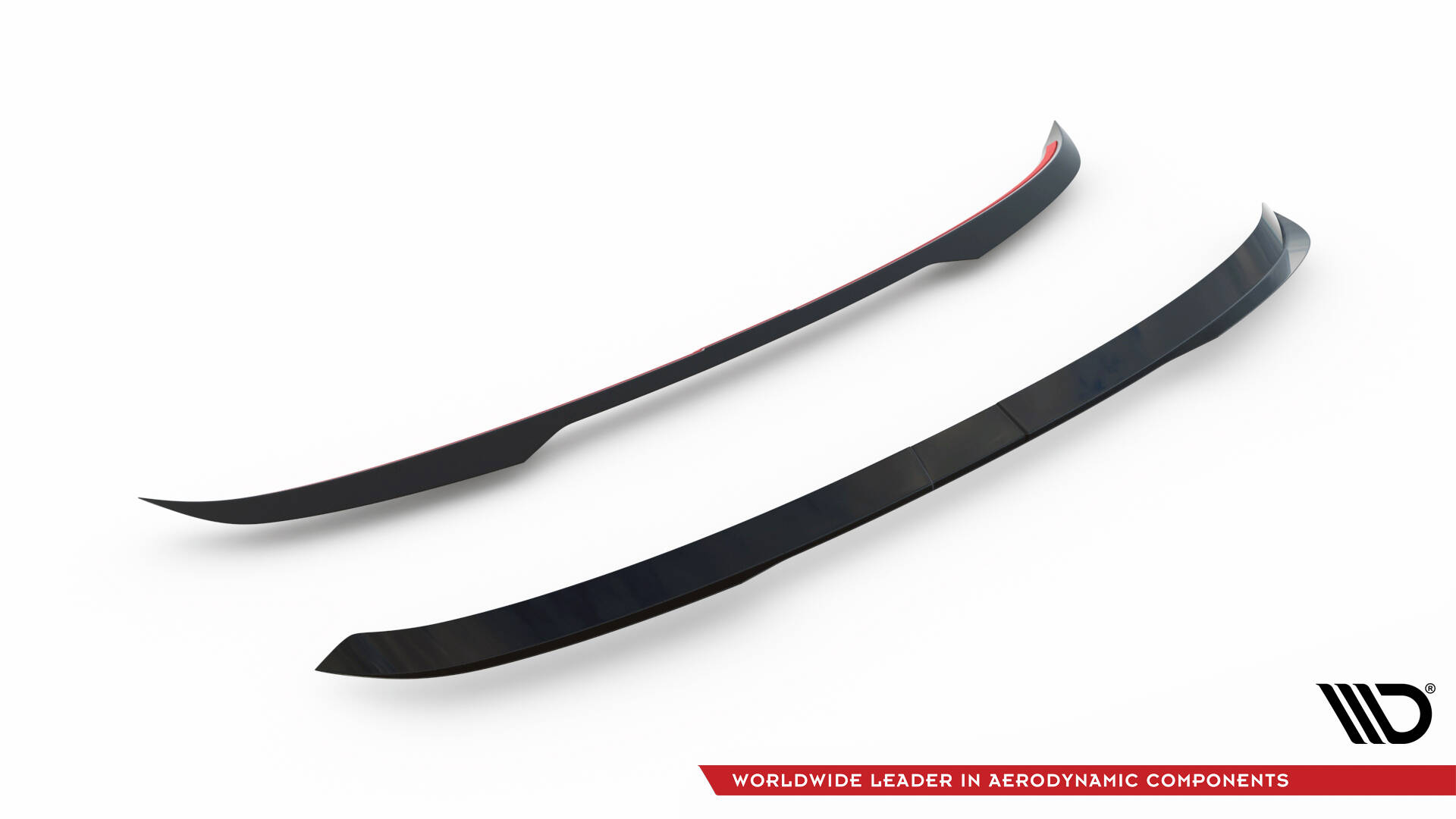 Spoiler CAP für Hyundai Kona N-Line Mk2 schwarz Hochglanz