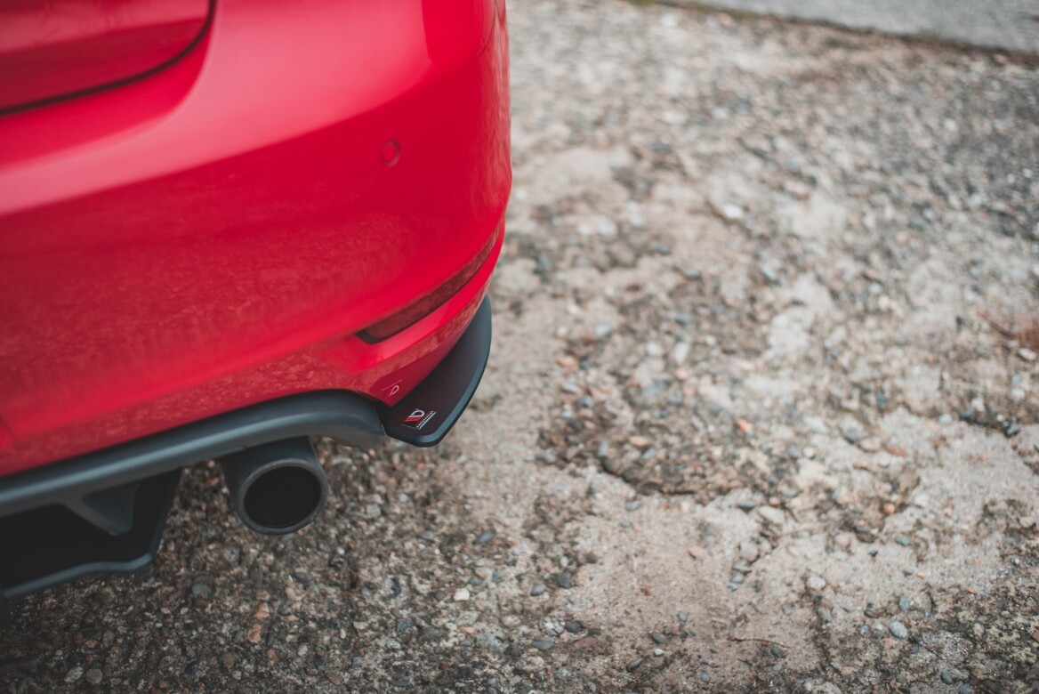 Street Pro Heck Ansatz Flaps Diffusor für VW Golf 6 GTI Mk6
