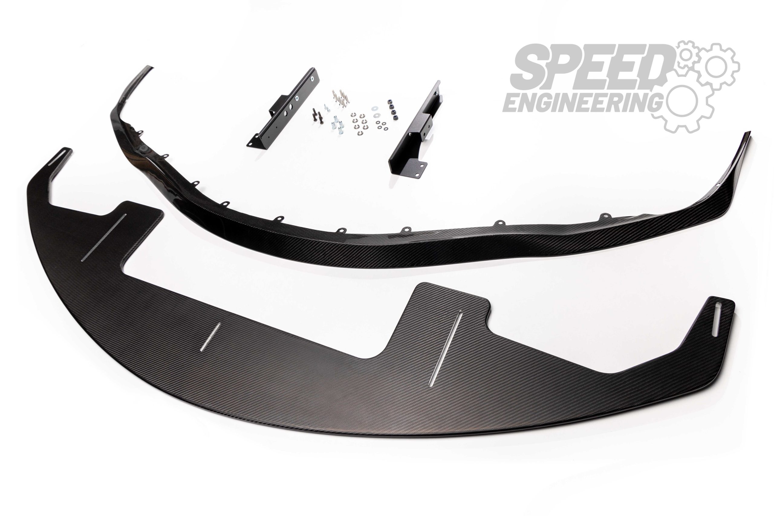 Chassis Mounted Splitter passend für Toyota Supra MK5 mit Teilegutachten