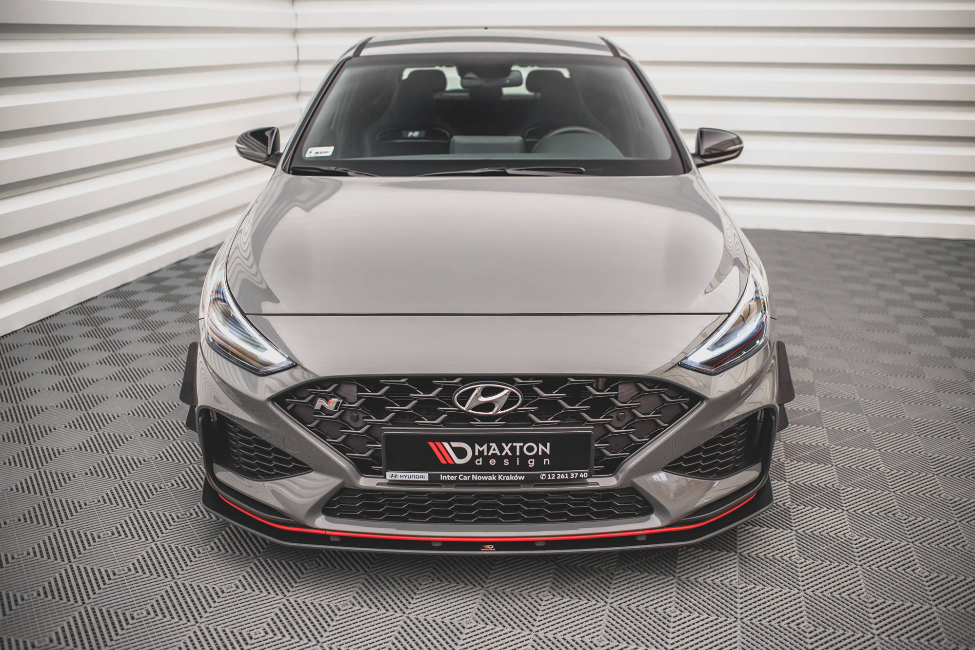Stoßstangenflügel vorne (Canards) Hyundai I30 N Hatchback/Fastback Mk3 Facelift