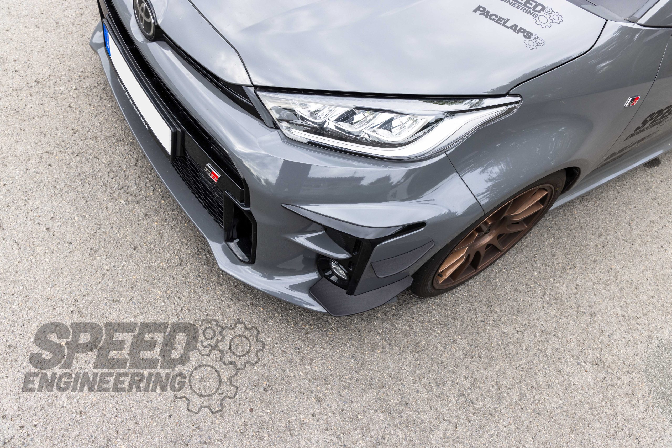 Canard Set passend für Toyota GR Yaris vFL