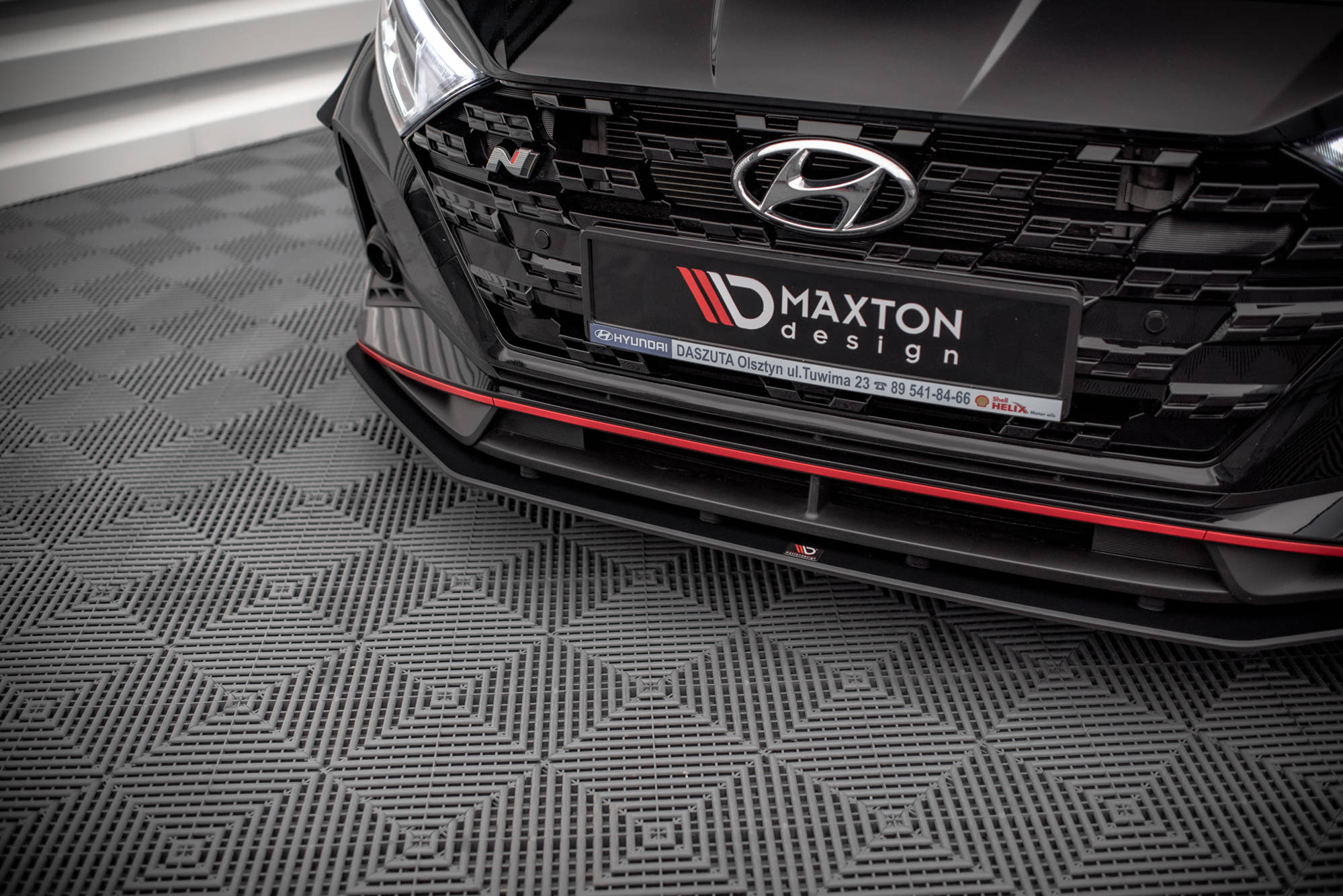 Street Pro Front Ansatz für für Hyundai I20 N Mk3