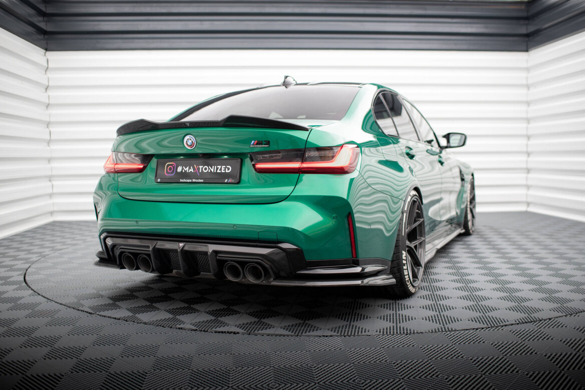 Carbon Bodykit Set Frotnspoiler Seitenschweller Heckansatz für BMW M3 G80 Limousine