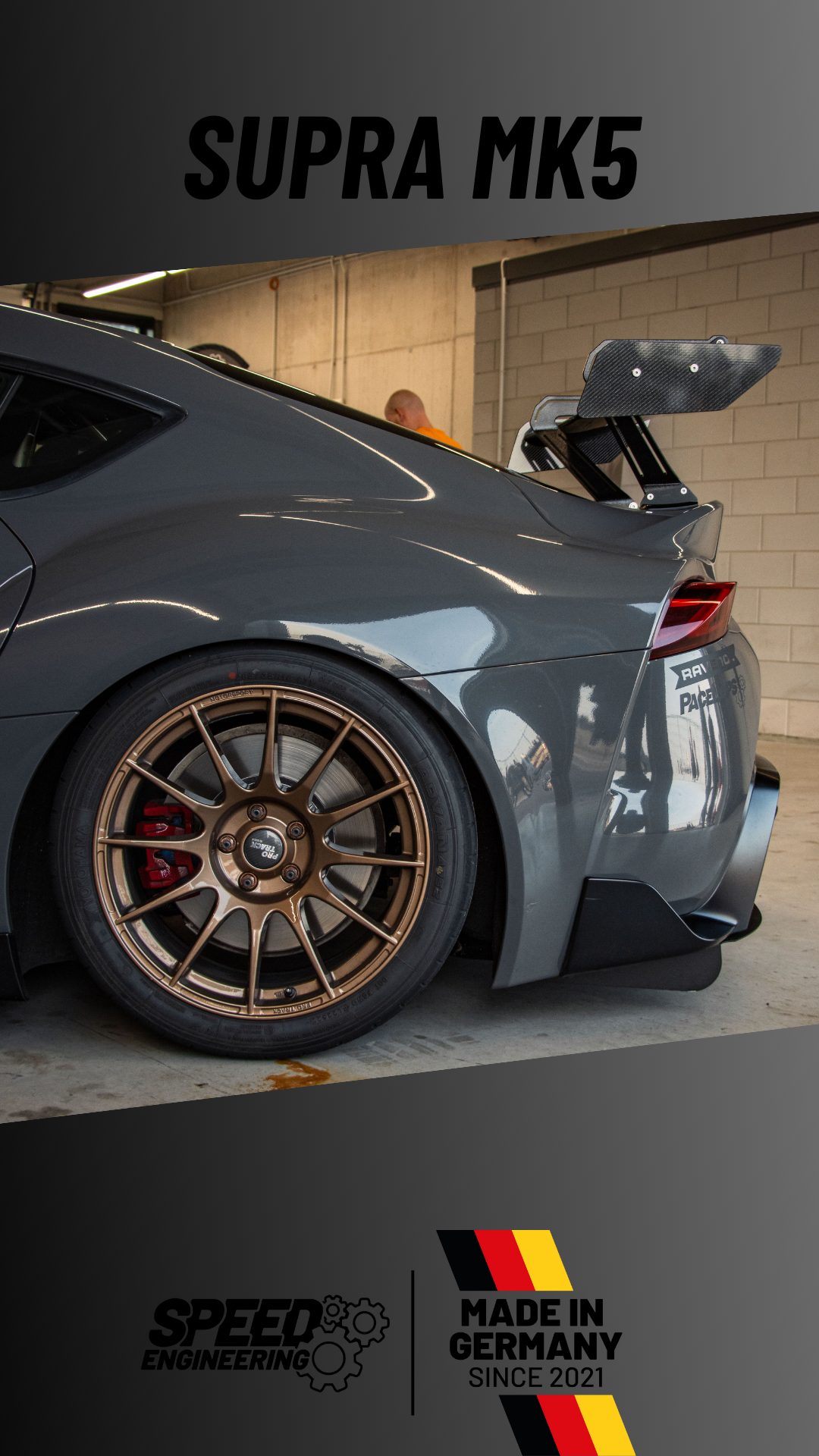 SPEED Diffusor passend für Toyota Supra MK5 mit Teilegutachten