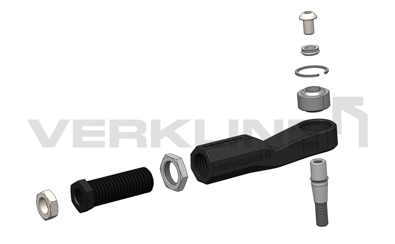 Verkline Front adjustable tie rod ends