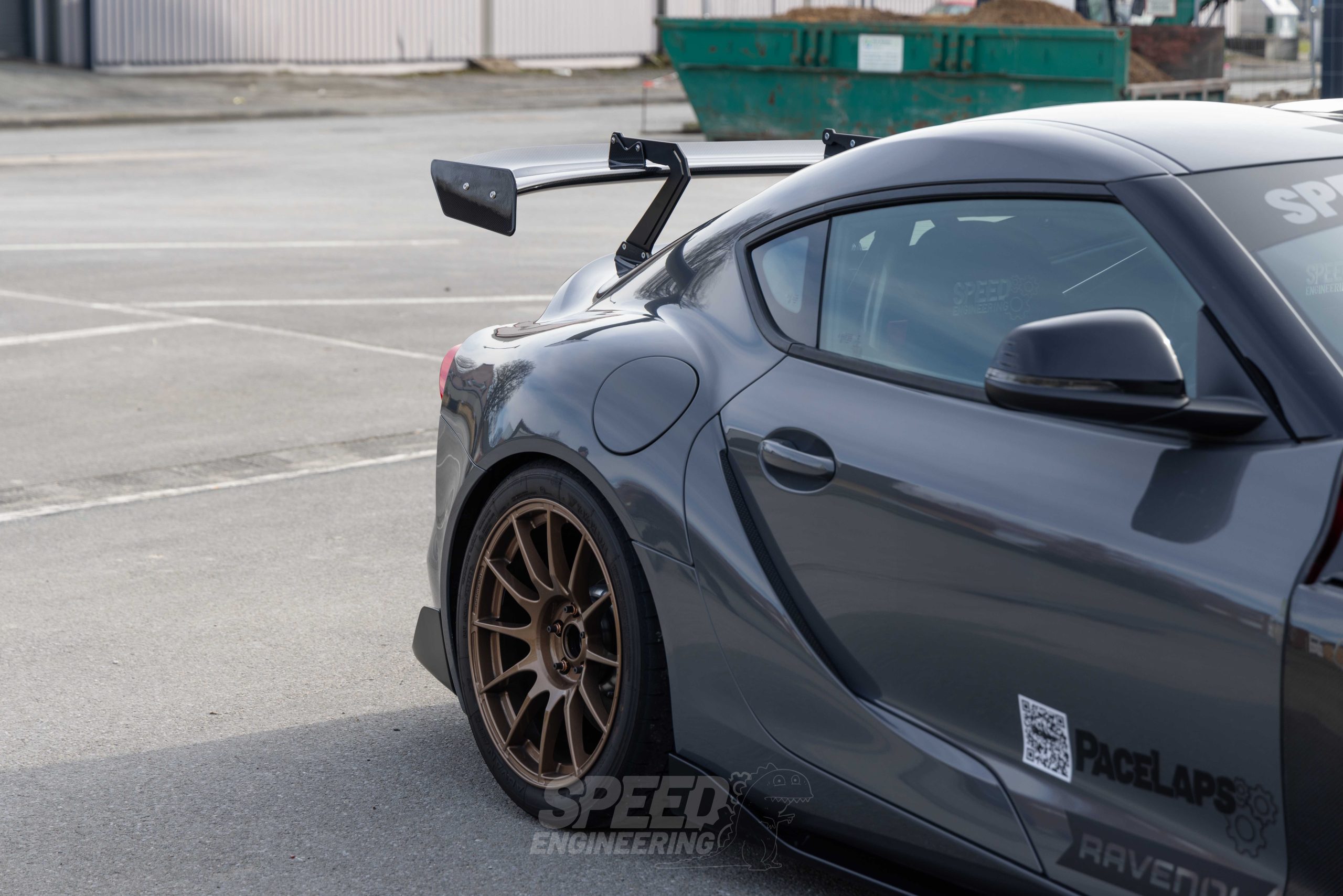SPEED Big Wing Swan Neck passend für Supra MK5 mit Teilegutachten
