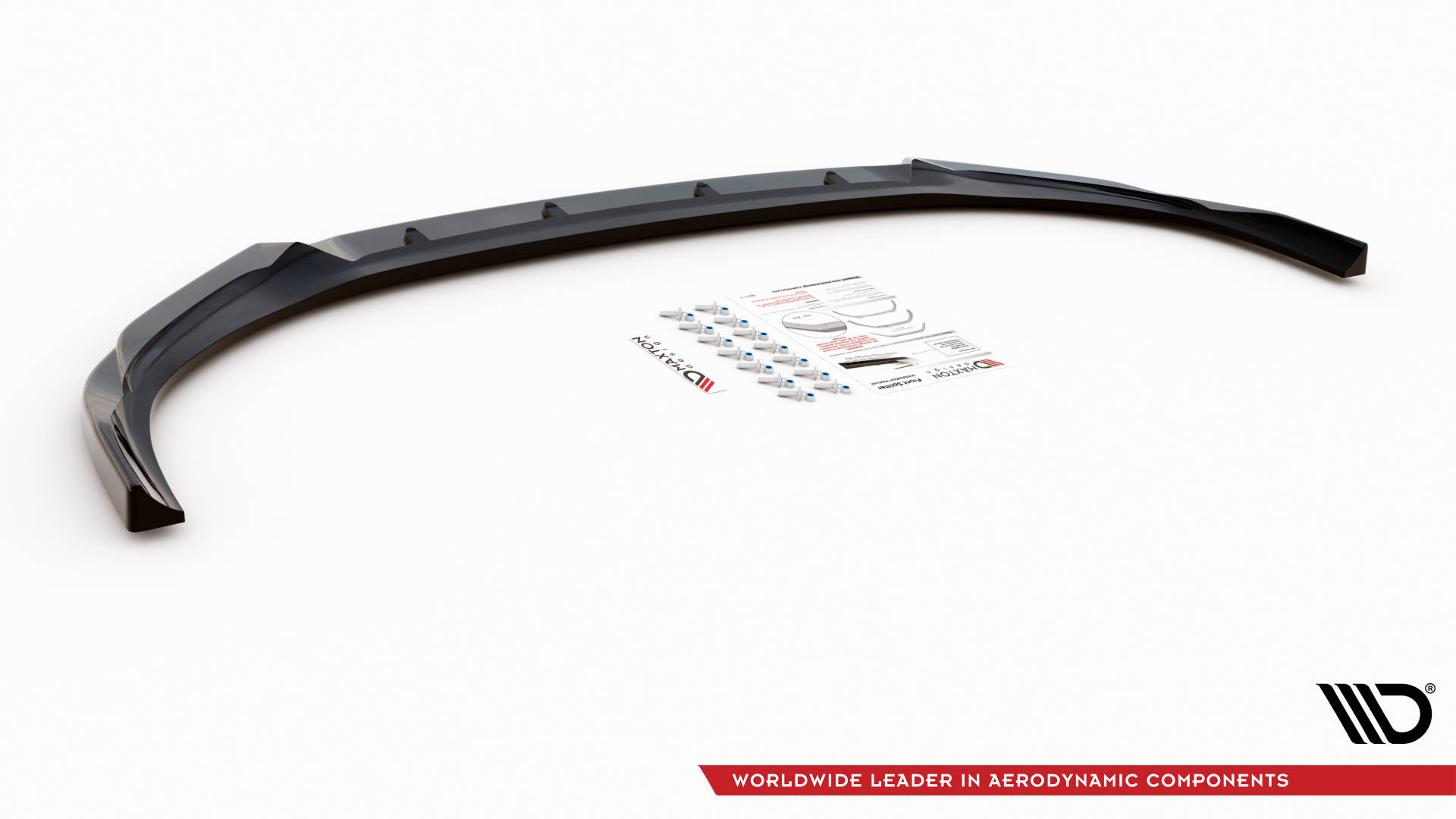 Front Ansatz V.2 für Hyundai I30 N Hatchback/Fastback Mk3 Facelift schwarz Hochglanz