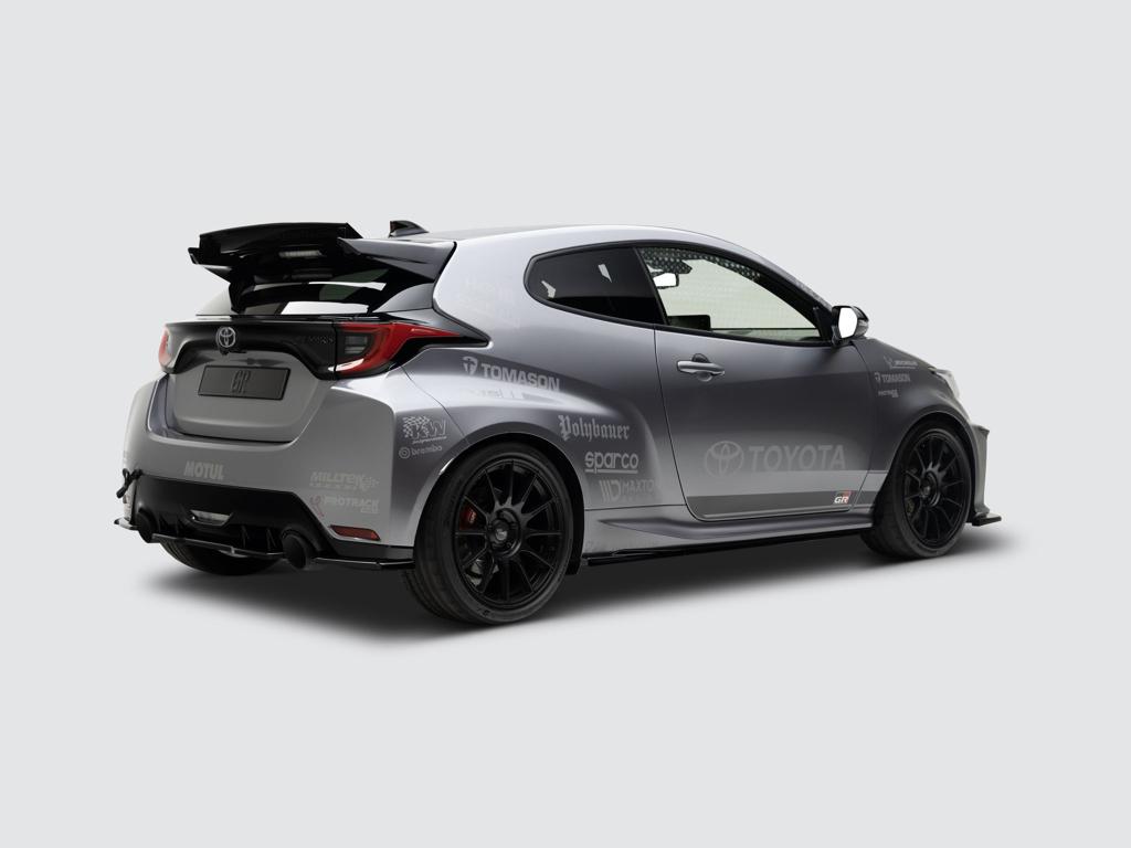 Carbon Heckflügel passend für Toyota GR Yaris mit Teilegutachten