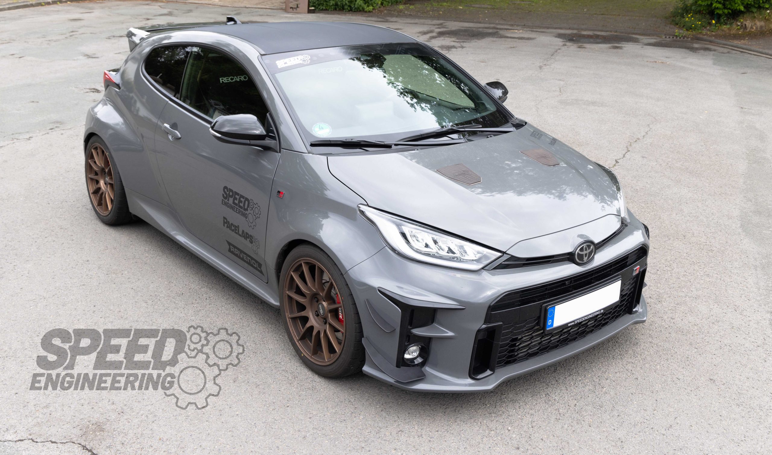 Canard Set passend für Toyota GR Yaris vFL