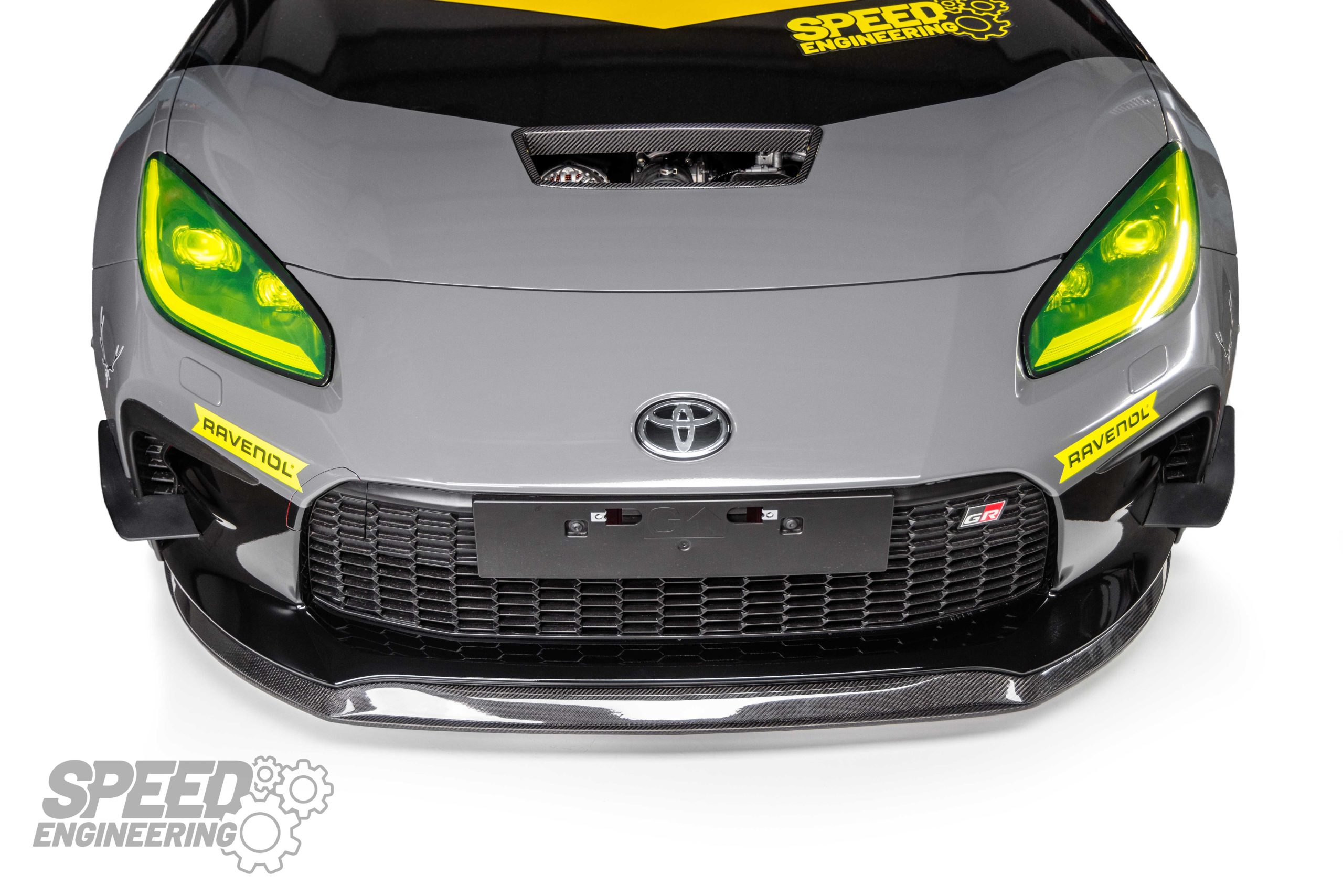 Chassis Mounted Splitter passend für Toyota GR86 mit Teilegutachten