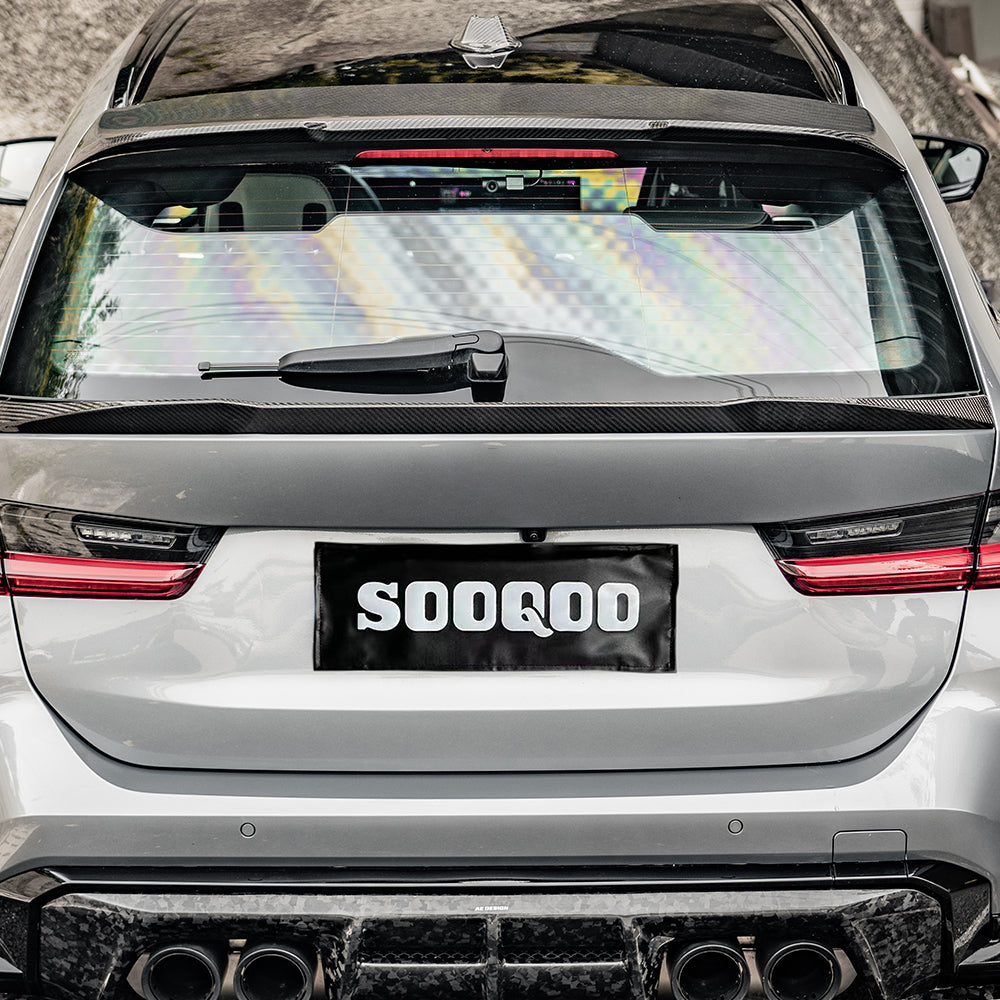Dry Carbon Kofferraum Spoiler / Ducktail für BMW M3 G81