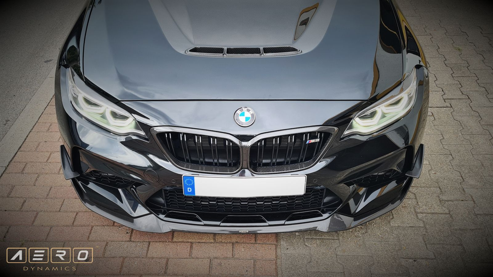 AERO Canards CS-R Carbon für BMW M2 Competition / M2 CS F87