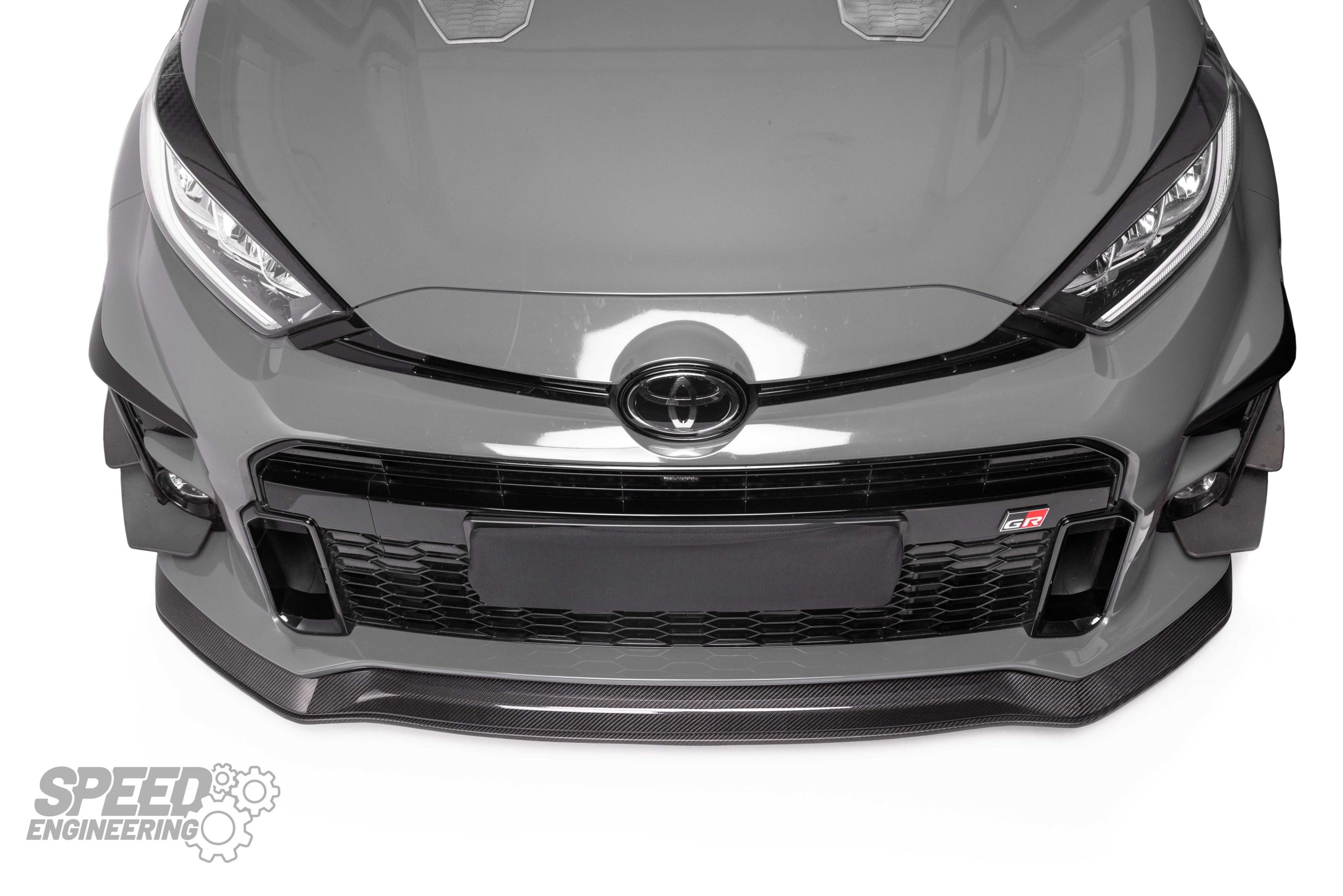Chassis Mounted Splitter passend für Toyota GR Yaris vFL mit Teilegutachten