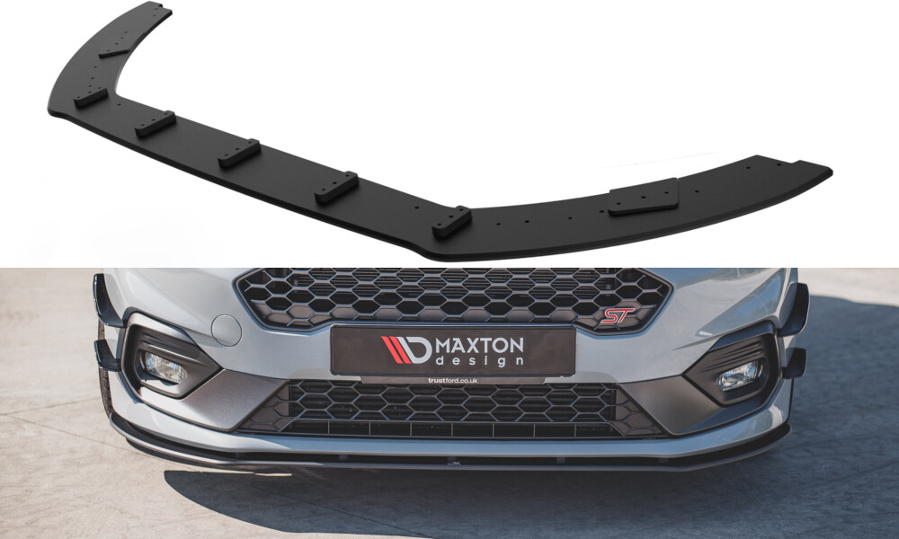 Street Pro Cup Spoilerlippe Front Ansatz für Ford Fiesta Mk8 ST / ST-Line