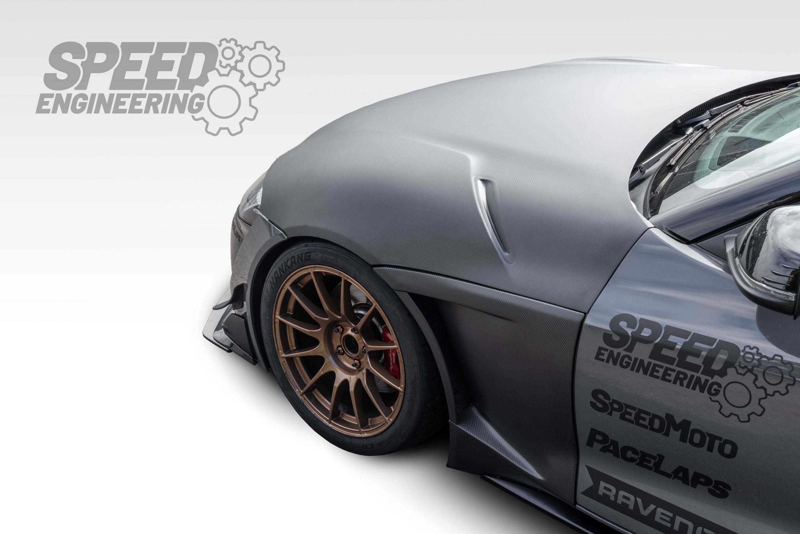 Carbon Kotflügel passend für Toyota Supra mit Entlüftung