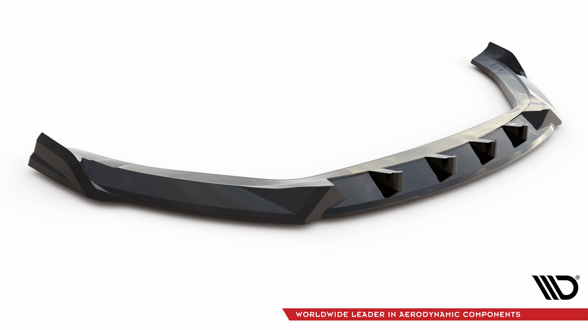 Front Ansatz V.1 für Hyundai Kona N Mk1 schwarz Hochglanz