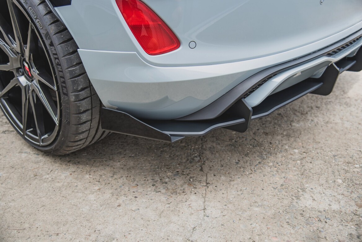 Seitenschweller Flaps für Ford Fiesta Mk8 ST schwarz Hochglanz