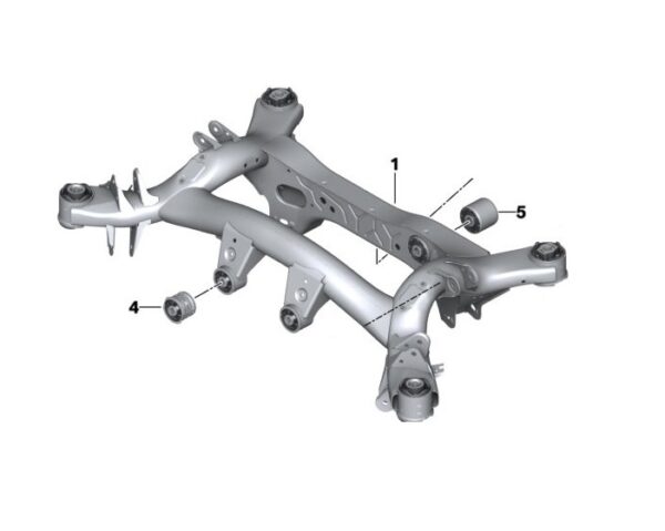 Verkline Rear Lightweight Tubular Subframe