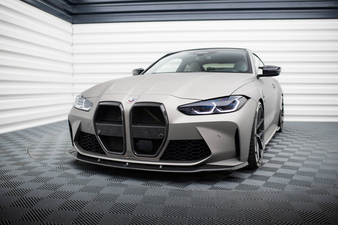 Carbon Fiber Cup Spoilerlippe Front Ansatz V.3 für BMW M4 G82 / M3 G80