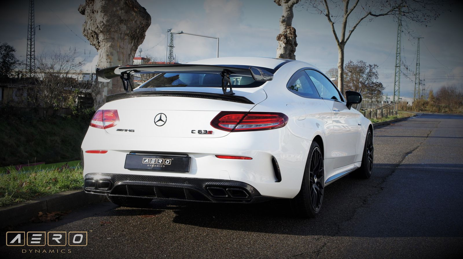 AERO Heckflügel GT-Series Carbon für Mercedes-Benz C43 / C63 AMG
