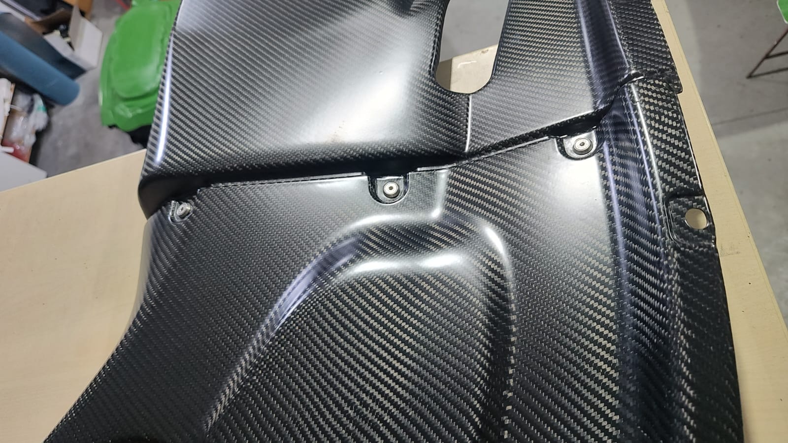 Carbon Motorabdeckung für Maserati Grantourismo