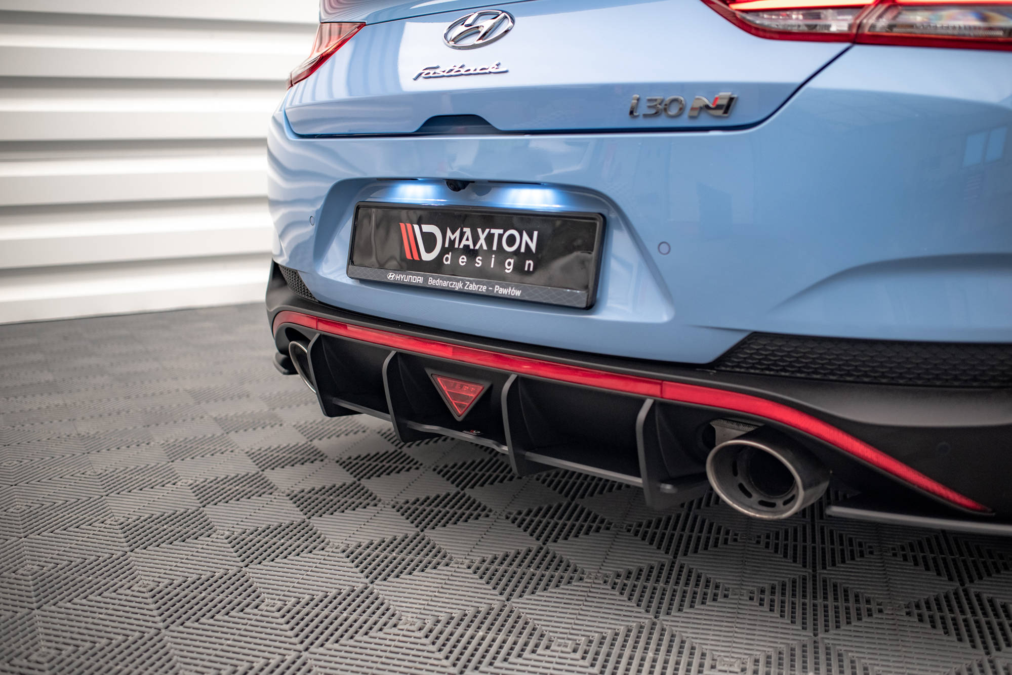 Street Pro Heckschürze für Hyundai I30 N Fastback Mk3 Facelift
