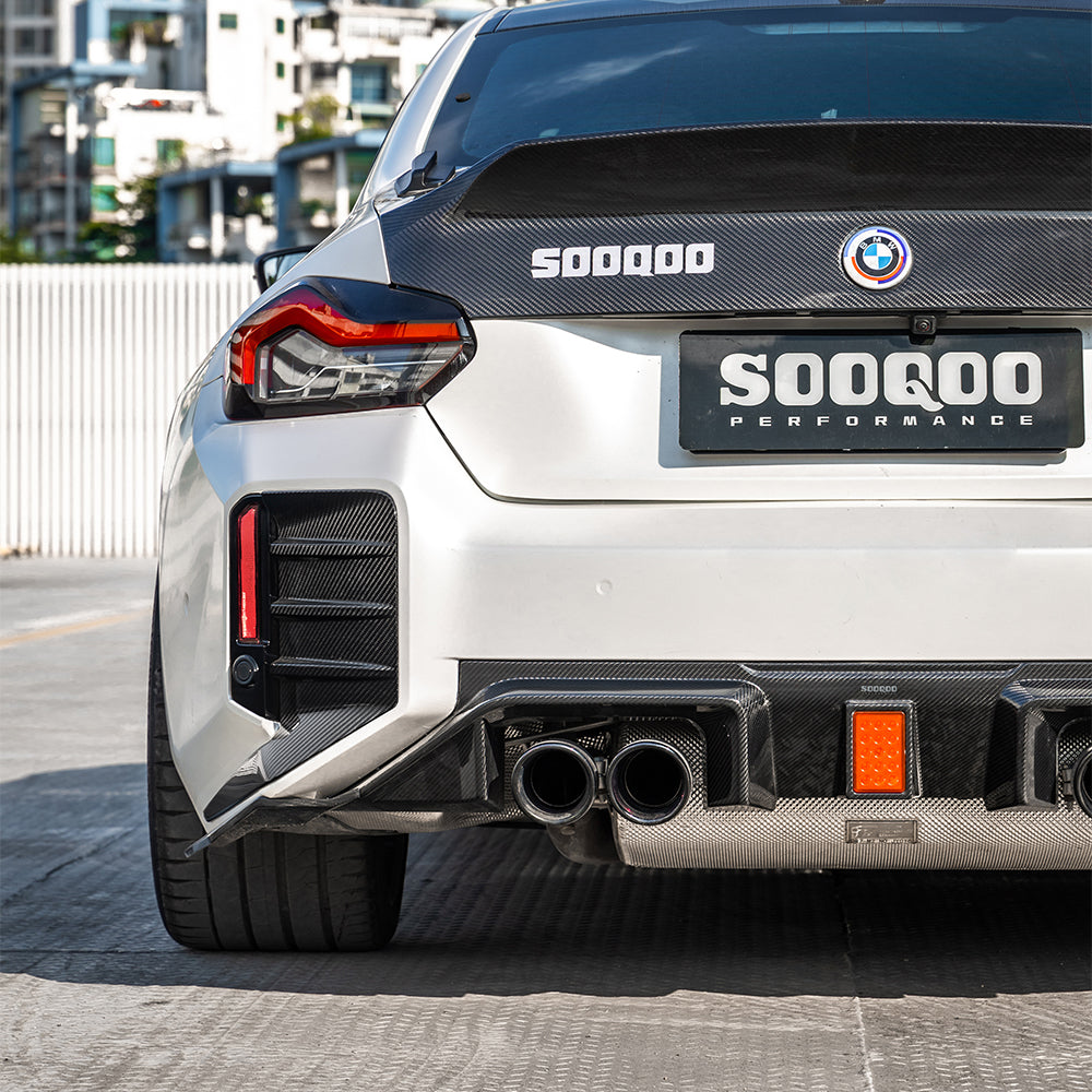 Dry Carbon Heckdiffusor SQ-B für BMW M2 G87 inkl. LCI