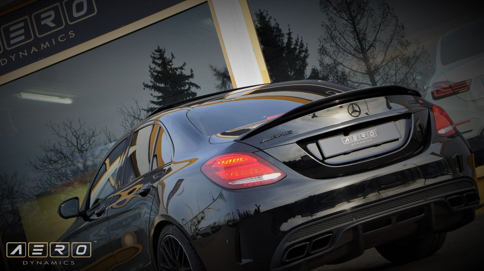 AERO Heckspoilerlippe Carbon für Mercedes-Benz C63 AMG W205