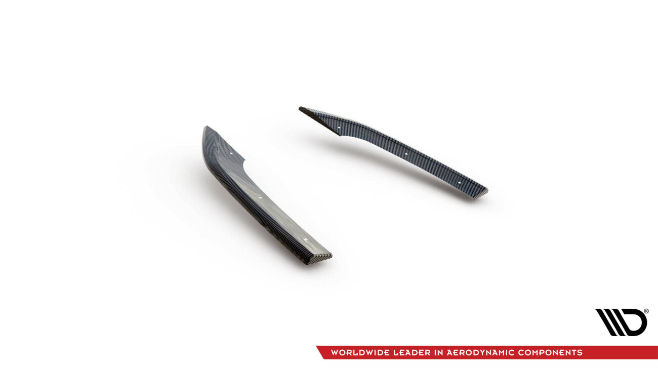 Carbon Fiber Heck Ansatz Flaps Diffusor V.2 für Audi RS3 Limousine 8Y