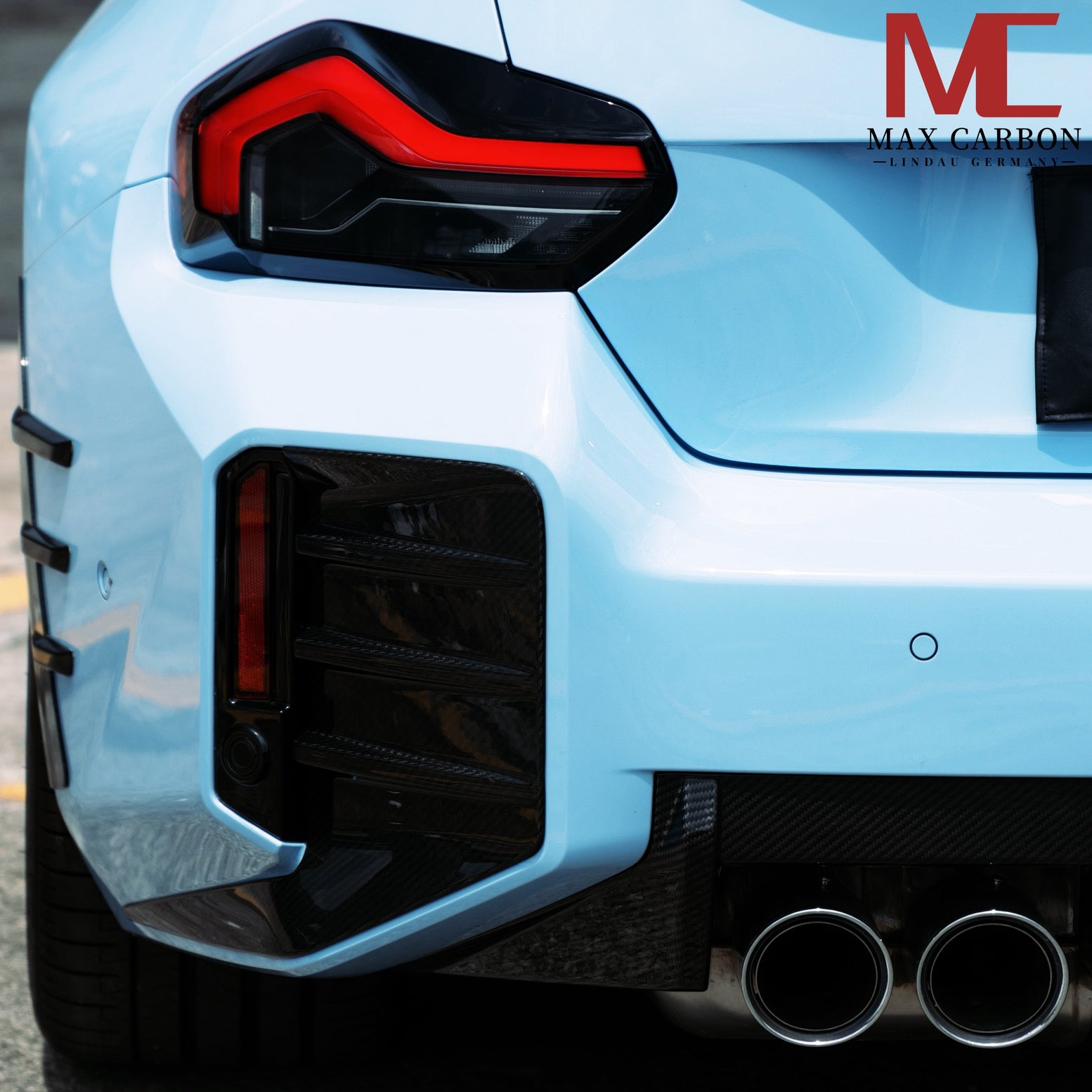 Dry Carbon Heckansatz für BMW M2 G87