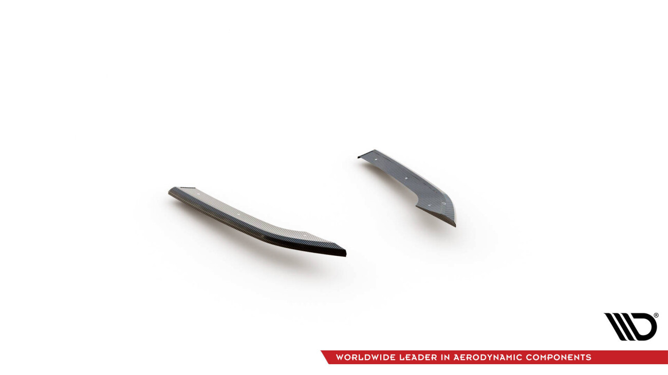 Carbon Fiber Heck Ansatz Flaps Diffusor V.2 für Audi RS3 Limousine 8Y