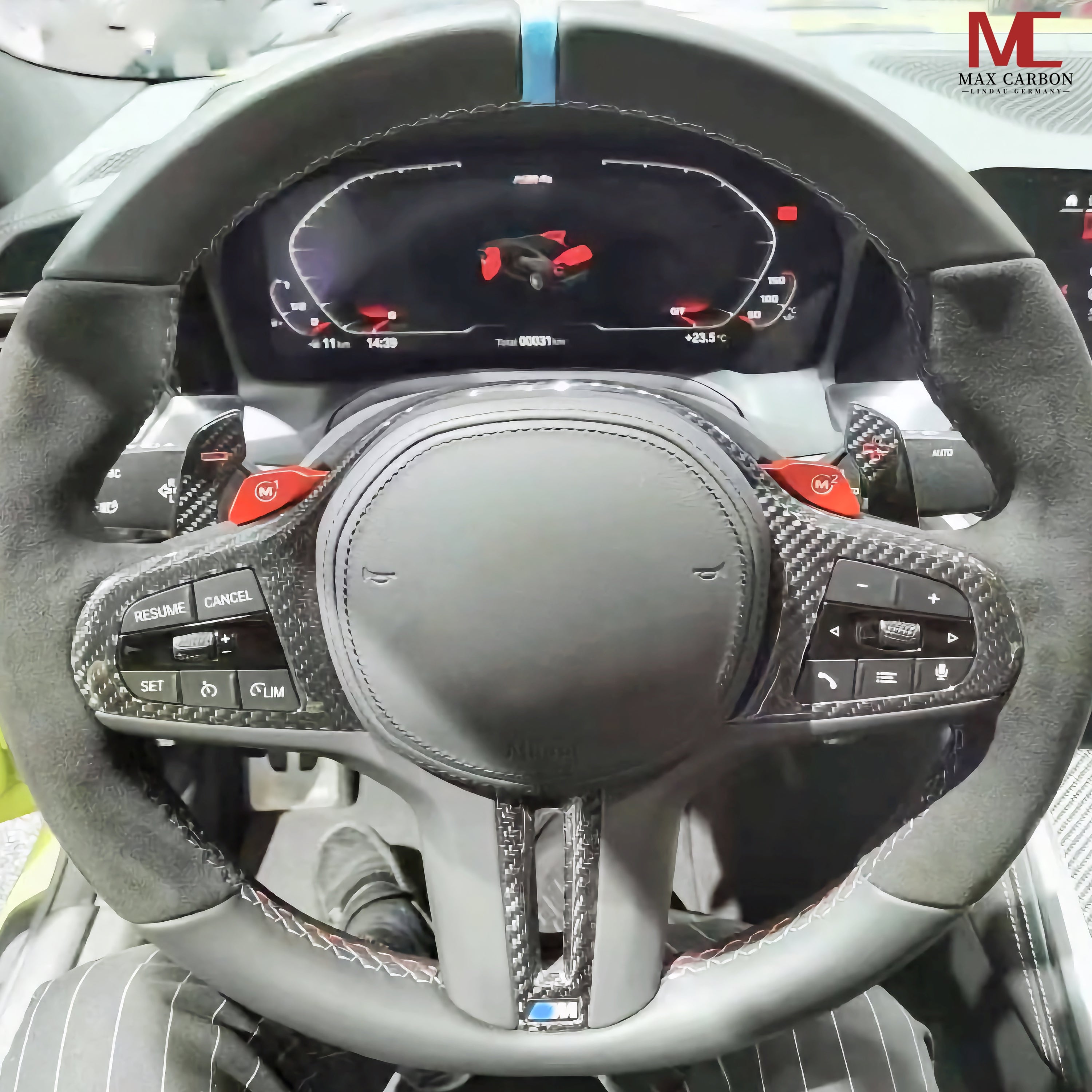 Dry Carbon Schaltwippen für BMW M2 M3 M4 M5 M8 X3M X4M X5M X6M XM X7