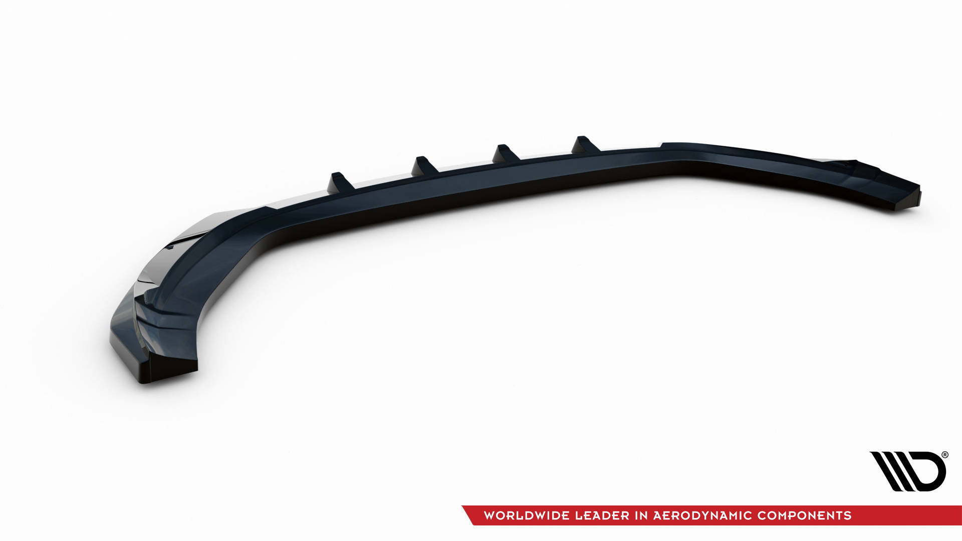 Front Ansatz V.2 für Hyundai Kona N Mk1 schwarz Hochglanz