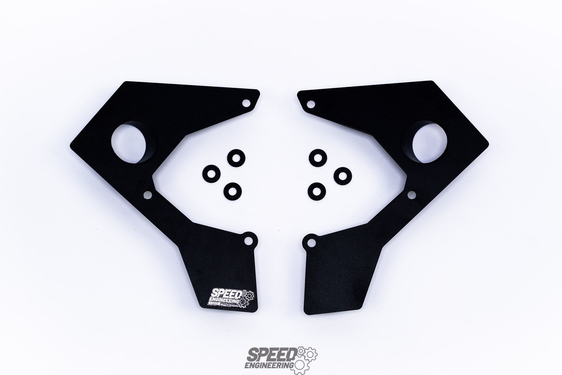 Bremsenkühlung passend für Golf 7 GTI/R, Seat Leon Cupra Komplettset