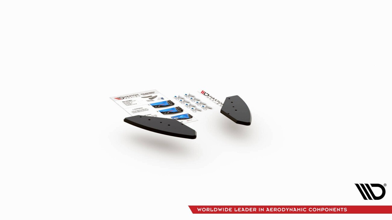 Street Pro Heck Ansatz Flaps Diffusor für VW Golf 6 GTI Mk6
