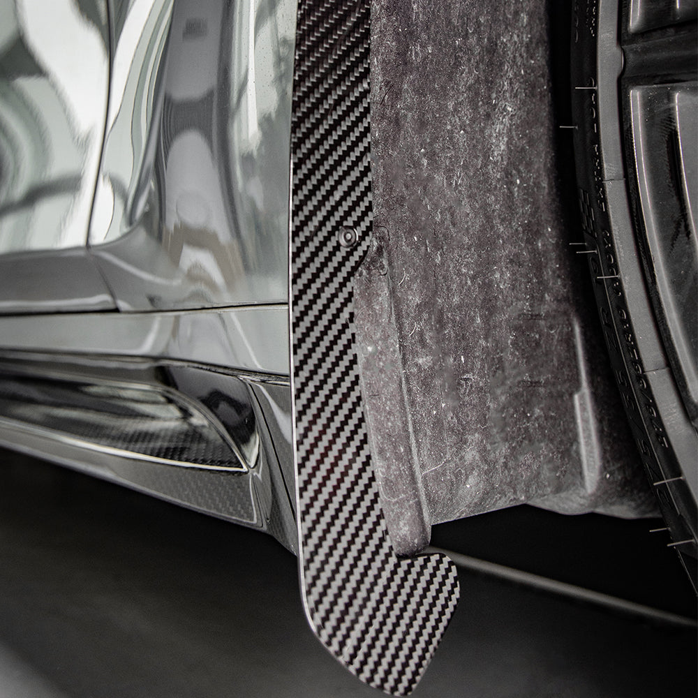 Dry Carbon Radhaus Schmutzfänger für BMW M3 G80 G81 SQ Style