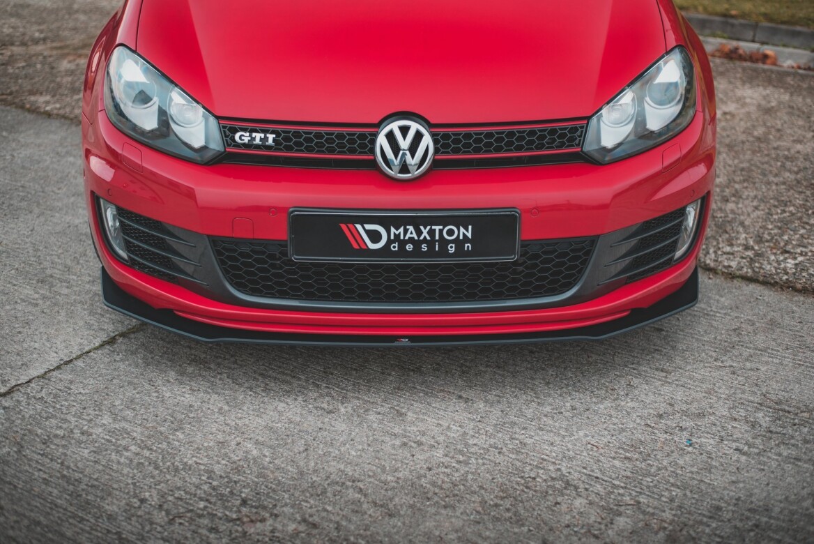 Street Pro Cup Spoilerlippe Front Ansatz V.3 für VW Golf 6 GTI Mk6