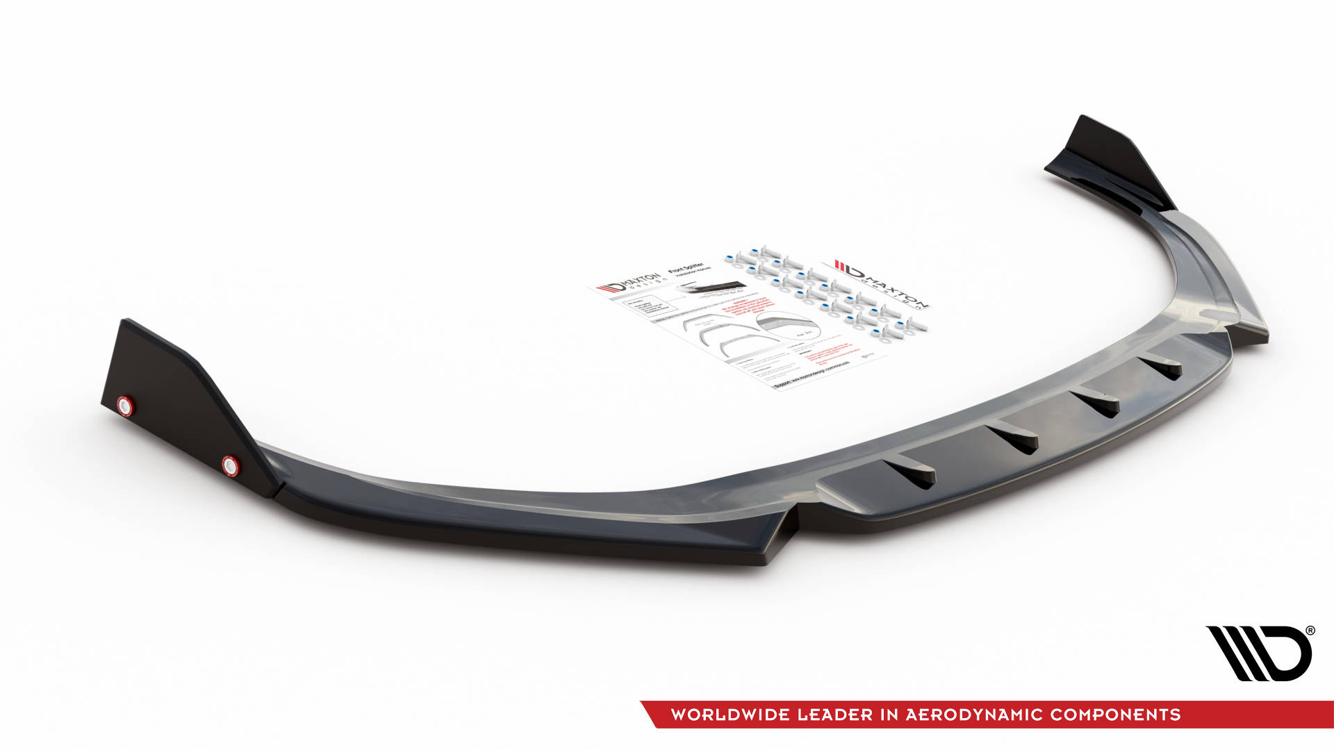 Front Ansatz V.1 + Flaps für Hyundai I30 N Hatchback/Fastback Mk3 Facelift