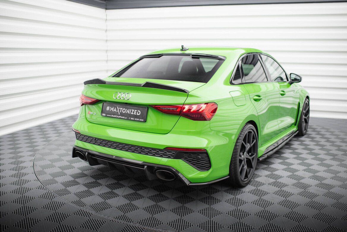 Carbon Bodykit Set Frotnspoiler Seitenschweller Heckansatz für Audi RS3 8Y Limousine
