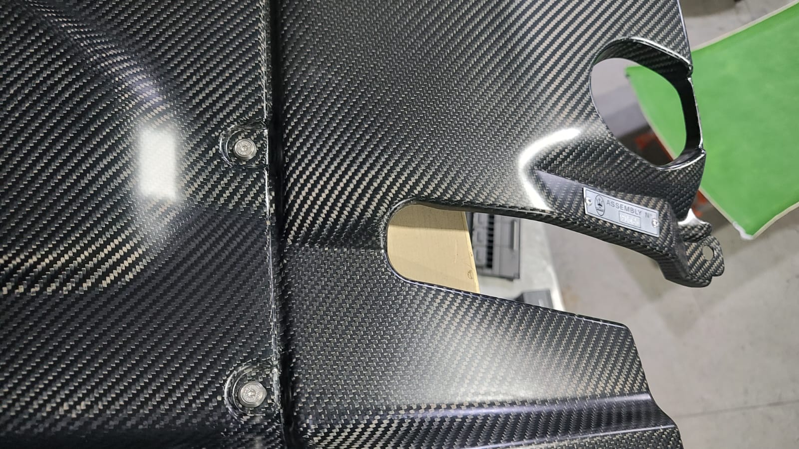 Carbon Motorabdeckung für Maserati Grantourismo