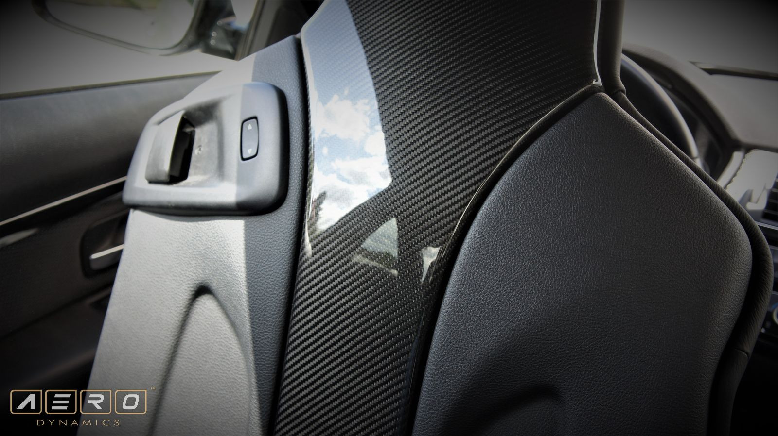 AERO Sitzlehnen-Verkleidung 2-tlg. Carbon für BMW M2C/M2CS F87