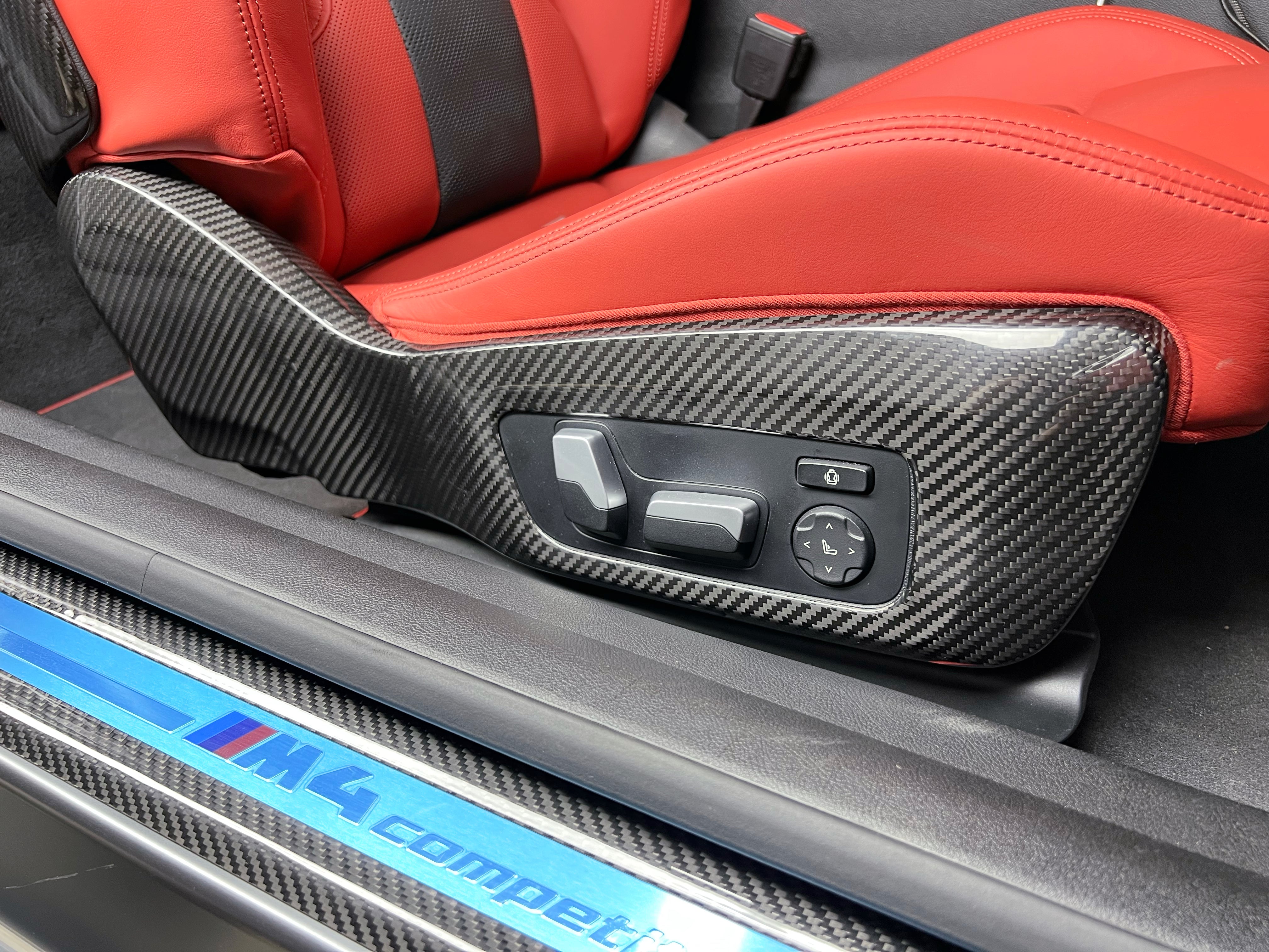 DRY CARBON Tür Blenden Türverkleidung für BMW M4 G82 G83 4er G22 G23